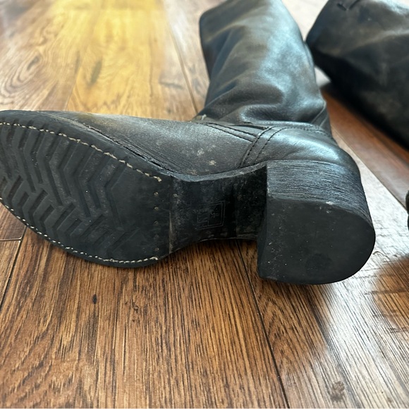 Frye Boots Vera slouch grey size 10 - Picture 3 of 5